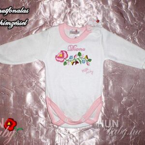 Lányka BODY - hosszú ujjas - rovásírással - atina mintával - Kolombius