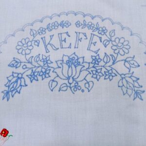 Kefe fésűtartó kalocsai szegetlen 37x24 cm