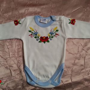 Hosszú ujjas body kalocsai mintás - Álmos