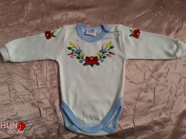 Hosszú ujjas body kalocsai mintás - Álmos