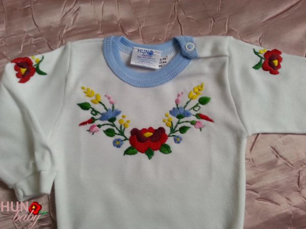 Hosszú ujjas body kalocsai mintás - Álmos