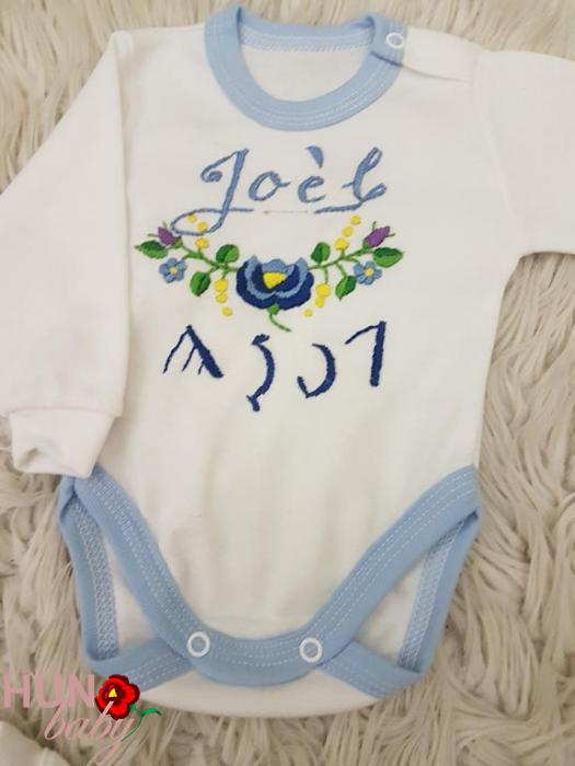 BODY fiúknak - kézzel hímzett - magyar mintával - Joél
