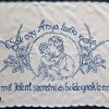 Csak egy anya tudja előnyomott falvédő szegett 82x52cm