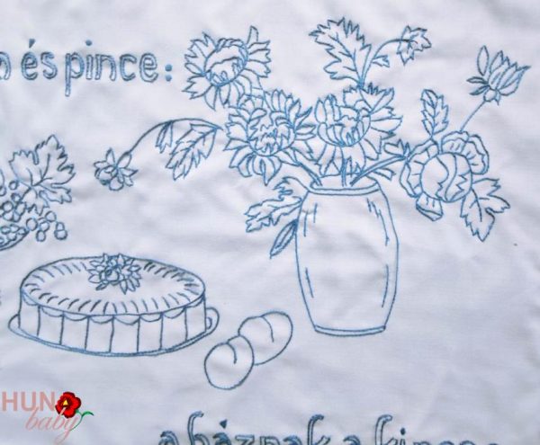 Előnyomott falvédő szegett, A konyha és pince 75x52cm Előnyomott falvédő szegett, A konyha és pince 75x52cm