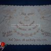 FALVÉDŐ Házi áldás drapp hímzéses 85x58