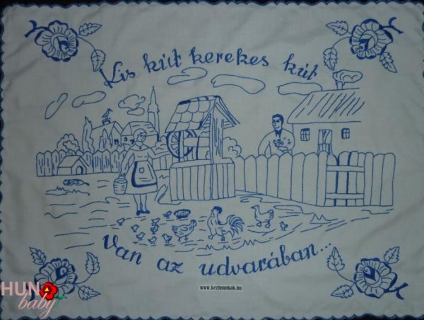 FALVÉDŐ Kis kút kerekes kút 85x58 cm