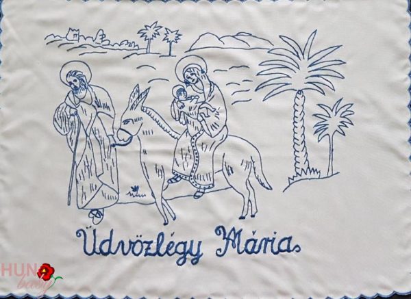 FALVÉDŐ Üdvözlégy Mária 75x55