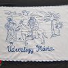 FALVÉDŐ Üdvözlégy Mária 75x55