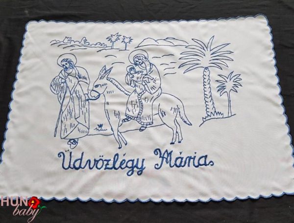 FALVÉDŐ Üdvözlégy Mária 75x55