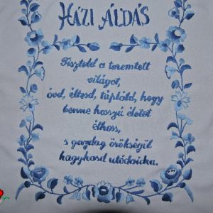 Falikép kalocsai Tiszteld a teremtett világot 43x33 cm