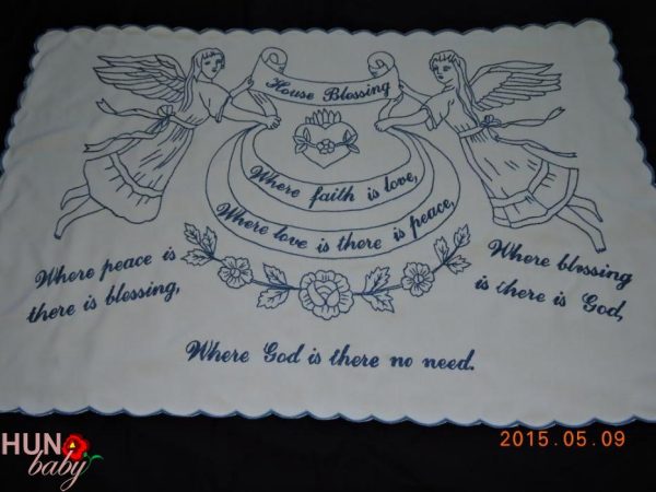 Falvédő Angol House Blessing Házi áldás 85x55