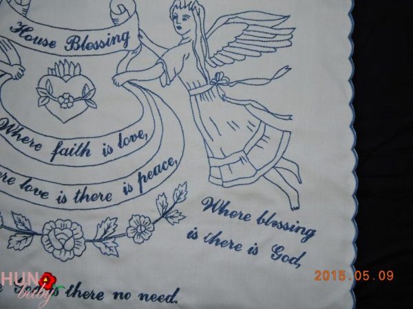 Falvédő Angol House Blessing Házi áldás 85x55