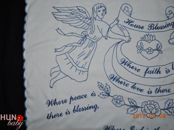 Falvédő Angol House Blessing Házi áldás 85x55