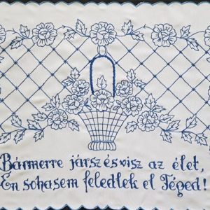 Falvédő Bármerre jársz és visz az élet 85x58