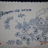 Falvédő Bármerre visz sorsom 80x45 cm