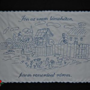 Falvédő Egyedi szöveggel kért vicces 82x55 cm