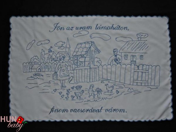 Falvédő Egyedi szöveggel kért vicces 82x55 cm
