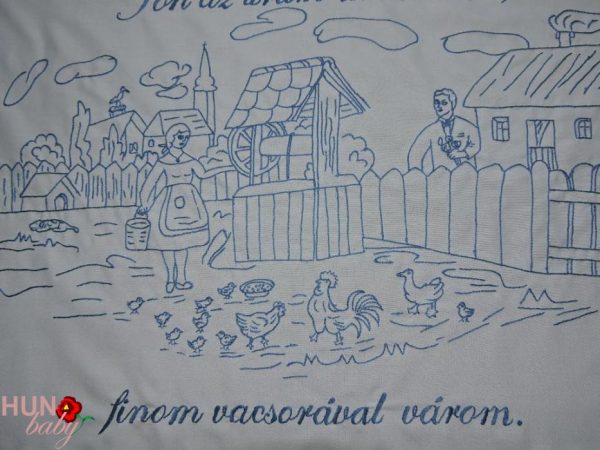Falvédő Egyedi szöveggel kért vicces 82x55 cm