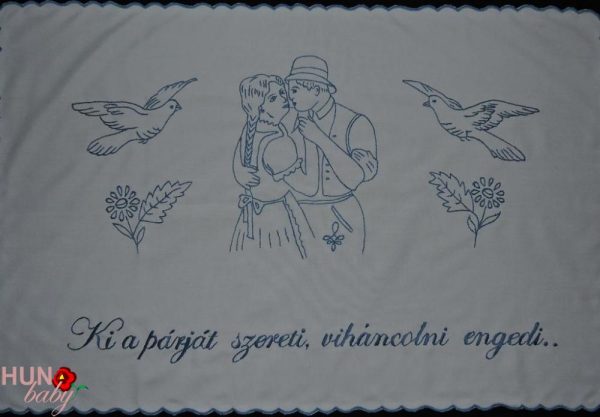 Falvédő Ki a párját szereti 82x55 cm