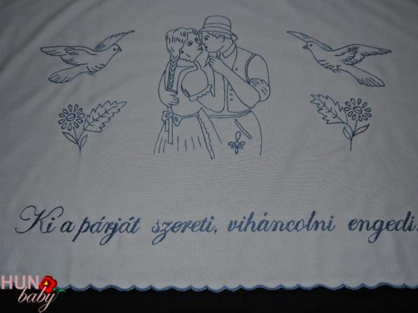 Falvédő Ki a párját szereti 82x55 cm
