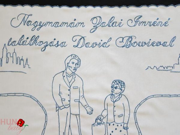 Falvédő Nagymamám Zalai Imréné 82x55cm