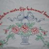 Falvédő Rózsakertem minden fája - színes 85x55 cm