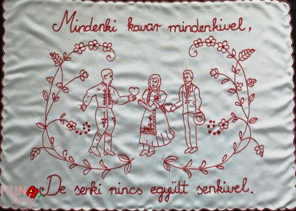 Falvédő előnyomott szegett, Mindenki kavar Falvédő előnyomott szegett, Mindenki kavar