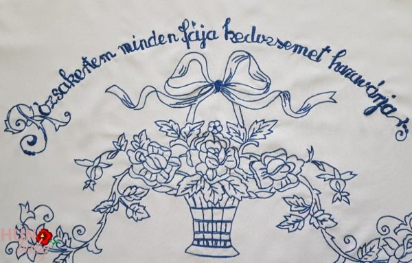 Falvédő előnyomott szegett, Rózsakertem minden fája