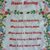 Házi Áldás, Kalocsai House Blessing 43x33 cm