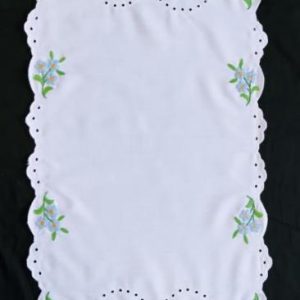 Hímzett futó kalocsai luggalt 85x35cm