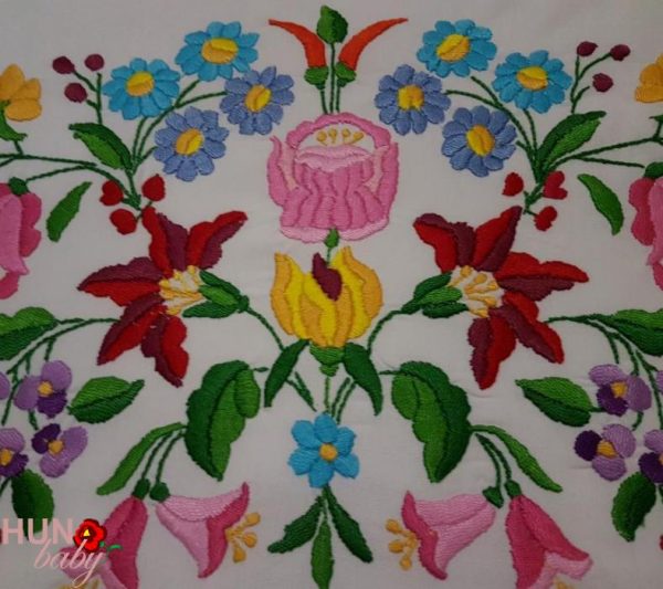 Hímzett párnahuzat kalocsai 55x40 cm