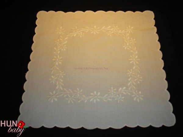 Himzett Terito Feher Himzessel 35x35 Cm 600x450
