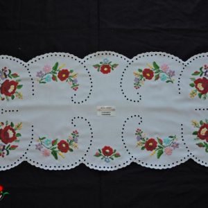 Hímzett terítő kalocsai futó 85x36 cm