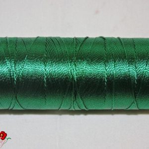Hímzőfonal selyem sötét zöld 50 gr 7319