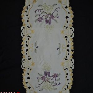 KARÁCSONYI Terítő gépi drapp 85x36 cm