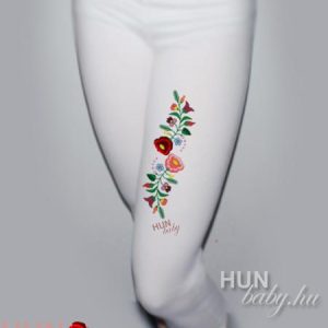 Kezdőlap Női Leggings (halásznadrág) 3/4-es - Diána kalocsai csík mintával - Kármenke