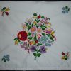 Párna előnyomott fekete alapon kalocsai 58x45 cm