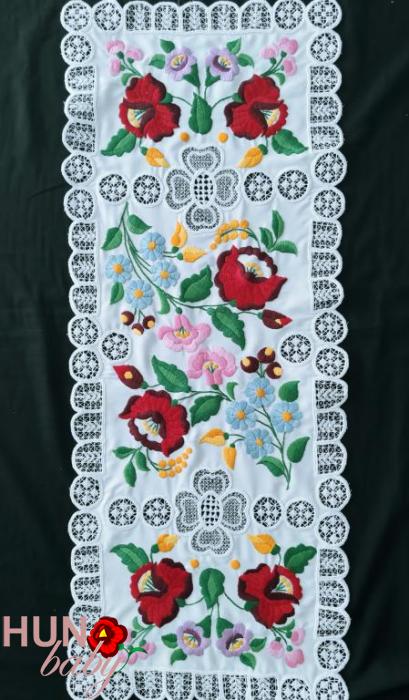 Riselt terítő kalocsai 85x35 cm-3256-01 Riselt Terito Kalocsai 85x35 Cm 3256 01