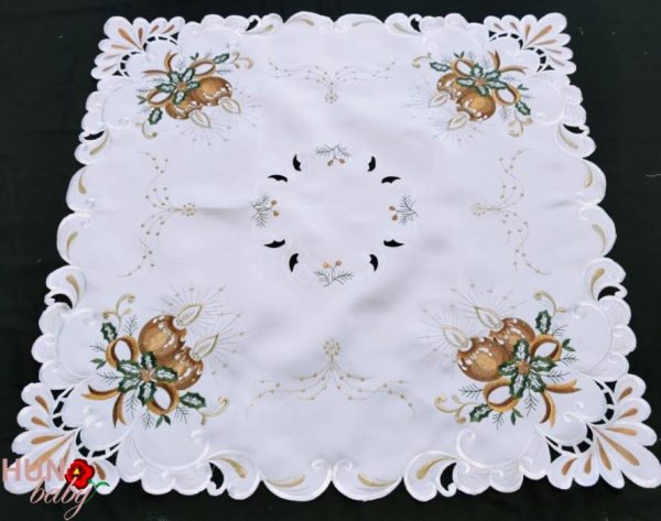 Karácsonyi terítő gépi fehér 85x85 cm-3270-01 Karacsonyi Terito Gepi Feher 85x85 Cm 3270 04 600x473