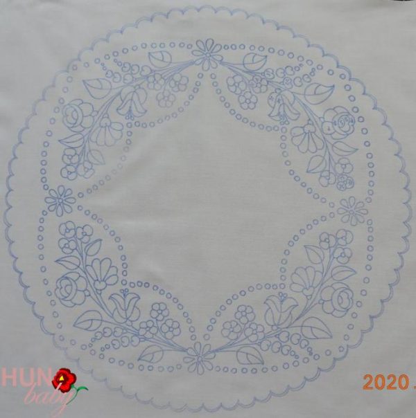 Előnyomott kalocsai terítő kör szegetlen 47cm-3005k Elonyomott Kalocsai Terito Kor Szegetlen 47cm 3005k 600x604