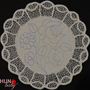 Előnyomott riselt kalocsai 18 cm