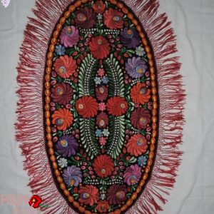 Előnyomva futó Matyó fekete 90x42 cm